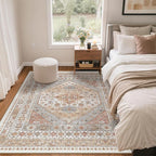 zesthome 3x5 Area Rug Ultra Soft Washable Rug, Non Slip Area Rug Indoor Entrance - Image 8