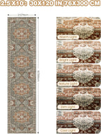 Kitchen Runner Rug Non Slip Washable 2.5x10, Soft Ultra-Thin Entryway Rug - Image 2