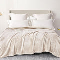Exclusivo Mezcla Plush Fuzzy Fleece Bed Blanket Twin Size, Super Soft, Fluffy by ExclusivoMezcla