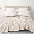 Exclusivo Mezcla Plush Fuzzy Fleece Bed Blanket Twin Size, Super Soft, Fluffy by ExclusivoMezcla