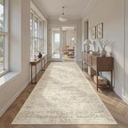Soalmost Hallway Runner Rug 4x8 Wide: Washable Thin Runners - Image 4