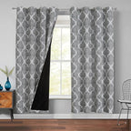Beauoop 100% Blackout Curtains 72 Inches Long 2 Panels by Beauoop