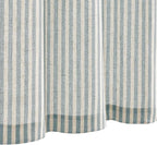 jinchan Tie Up Linen Textured Striped Bow Tie Curtain - Image 7