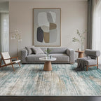 BEIMO Area Rugs 6x9 for Living Room Bedroom, Modern Abstract Machine Washable - Image 3