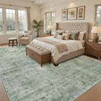 9x12 Area Rugs for Living Room, Non-Slip Machine Washable Vintage Rugs - Image 4