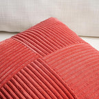 Fancy Homi 2 Packs Red Lumbar Decorative Throw Pillow Covers 12x20 Inch - Image 3