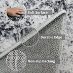 3x12 Washable Hallway Runner Rug: Non Slip Carpet Runners Easy-to-Clean - Image 5