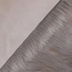 linmopm Faux Fur Rug Sheepskin Shag Fluffy Fuzzy Grey 3x4 ft Rugs - Image 6