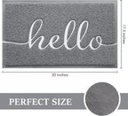 BeneathYourFeet Door Mat, Welcome Mat Low Profile Front Doormat Non Slip Rugs - Image 2