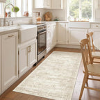 3x8 Runner Rug Non Slip Washable by Restydon