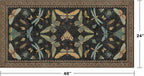 Small Black Entryway Runner Rug - Image 2
