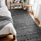4x10 Washable Hallway Runner Rug：Moroccan Non-Slip Wide Runners - Image 8