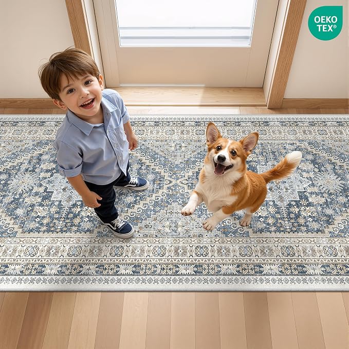 2x5 Rug Runner Washable for Entryway, Soft Bathroom Rugs - Image 9