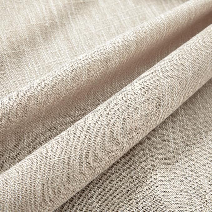 MYSKY HOME Curtains for Kitchen Windows, Sheer Curtains 63 Inch Length for - Image 8