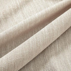 MYSKY HOME Cotton Curtains for Living Room Farmhouse Semi Sheer Light Filtering - Image 8