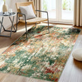 Washable Area Rugs 3'x5' Non-Slip Modern Abstract Soft by RELEANY