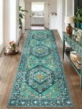 SERISSA Boho Washable Runner Rug by SERISSAHomeDecorCollection