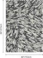 Latte&Fog 5x7 Area Rugs for Living Room Bedroom, Modern Abstract Washable Rug - Image 2