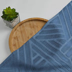 Simplebrand Semi Sheer Dusty Blue Curtains 96 Inches Long 2 Panels, Light - Image 7