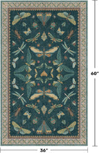 Teal 3x5 Entryway Rug - Image 2