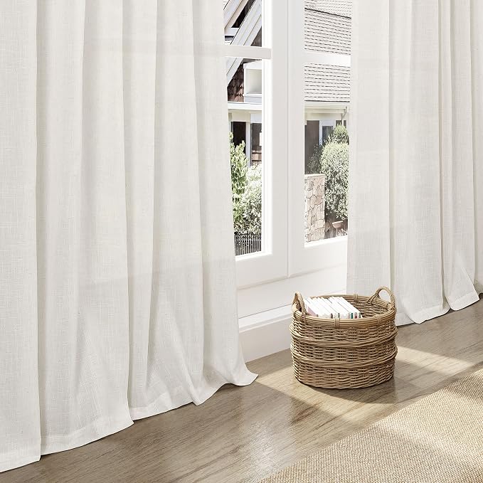 Nanspring Extra Long Curtains 2 Panels 111 Inches Long - Image 6