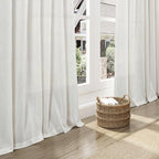Nanspring Natural Linen Curtains 80 Inch Length - Image 5