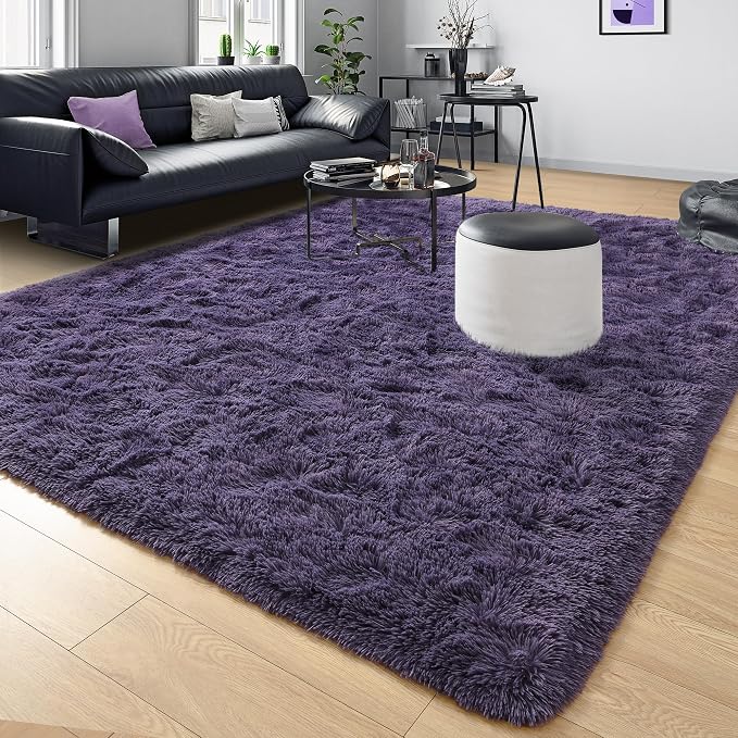 Tepook Super Soft Fluffy Rug for Bedroom, Modern Shaggy Fuzzy Kids Rugs for - Image 8