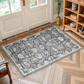 AMADA HOMEFURNISHING 2x4 Washable Area Rug, Low-Profile Entryway Rug by AMADAHOMEFURNISHING