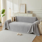 Couch Cover for Dogs, Boho Sofa Covers for 3 Cushion Couch, Chenille Sofa by KaviKon