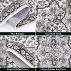 HEBE Boho Kitchen Rug Sets 3 Piece - Image 4