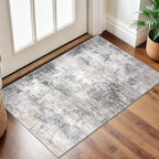 IOHOUZE Small Abstract Area Rug 2x3 Ft Entryway Rugs Washable Door Mat Indoor by iOhouze