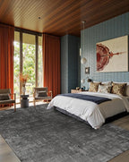 Latte&Fog 6x9 Area Rugs for Living Room Bedroom, Boho Non Slip Low Pile Carpet - Image 4