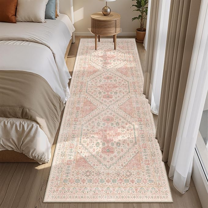 Kitchen Runner Rug Non Slip Washable 2.5x8, Soft Low Pile Entryway Rug Runners - Image 8
