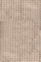 Nuloom Jeni Taupe, Solid Faux Rabbit, Fluffy and Cozy, High Traffic, Stain - Image 5