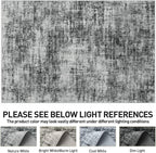 5x7 Area Rugs Washable Rug: Modern Abstract Living Room Rug Soft Anti-Skid Thin - Image 6