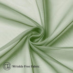 Aiyufneg Small Sheer Tier Curtains Half Kitchen Curtain Sheers Light Filtering - Image 4