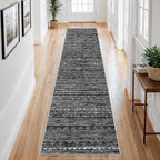 2x8 Washable Kitchen Runner Rug: Modern Moroccan Runners - Image 9