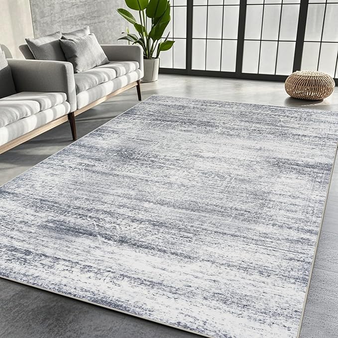 Washable Rugs 5x7 Area Rugs for Living Room, Rugs for Bedroom, Large Carpets by Srugn