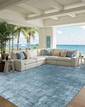 Latte&Fog 6x9 Area Rugs for Living Room Bedroom, Boho Non Slip Low Pile Carpet by LatteFog