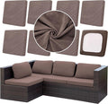 8Pcs Outdoor Cushion Covers, Patio Cushion Covers, Stretch Elastic Slipcovers by dreahoteztil