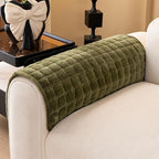 Velvet Couch Cover, Washable Sectional Sofa Cover, Anti Slip Sofa Slipcover by MDSASFD