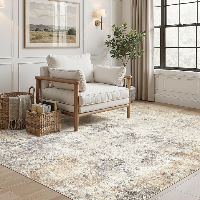 UERMEI 6x9 Area Rug Living Room Rugs - Image 4