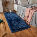 EasyJoy Ultra Soft Fluffy Rugs Faux Fur Rug Chair Cover Seat Pad Fuzzy Area Rug by EasyJoy