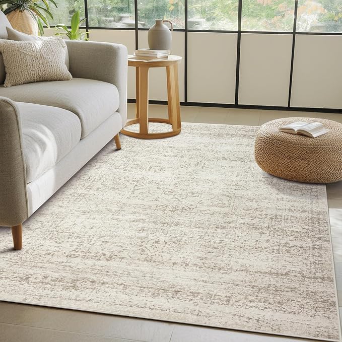 Washable Rugs 4x6 Area Rugs for Living Room, Kids Room, Nursery- Ultra Soft by Srugn