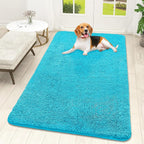 OLANLY Dog Door Mat for Muddy Paws 59x32, Absorbs Moisture and Dirt, Absorbent by OLANLY