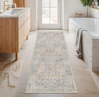 Hazo Haus Washable Bathroom Runner Rug 2x6 by HazoHaus
