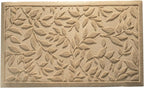 Beige Leaves Outdoor Indoor Entrance Doormats, Absorbent Durable Heavy Duty - Image 9
