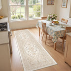 zesthome 2x6 Runner Rug for Hallways, Machine Washable Rug, Non Slip Vintage - Image 8