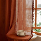 MYSKY HOME Bohemian Macrame Curtains 84 Inches Long - Image 6