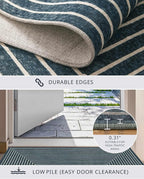 Latte&Fog 8x10 Area Rugs for Living Room, Large Modern Abstract Washable Rug - Image 5